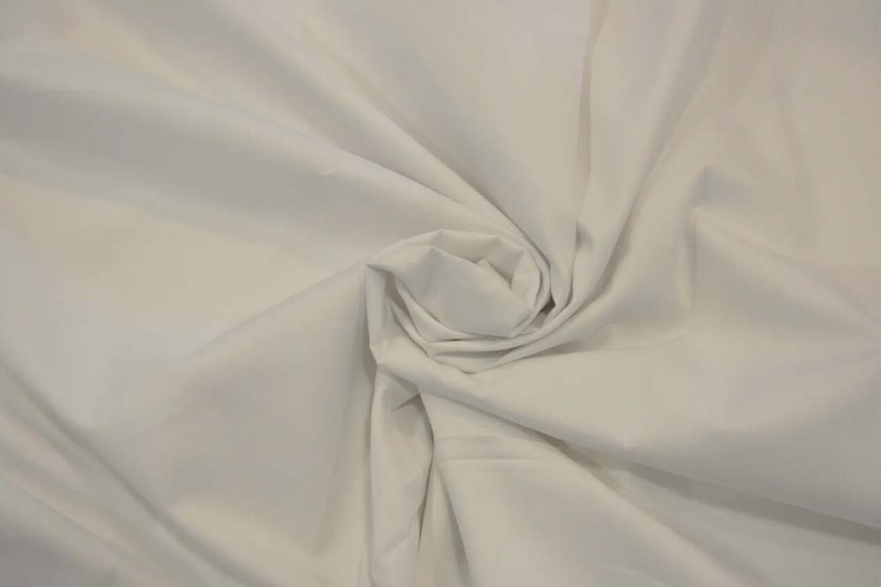 Cotton Poplin Broadcloth Soft Breathable Fabric White Red Charcoal and Olive Colors 60 Inch Wide